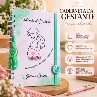 Caderneta da Gestante - Doce Espera